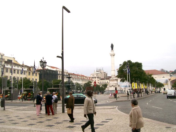 picture of Lisbon city square