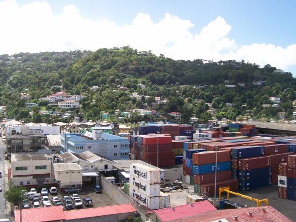 Castries port