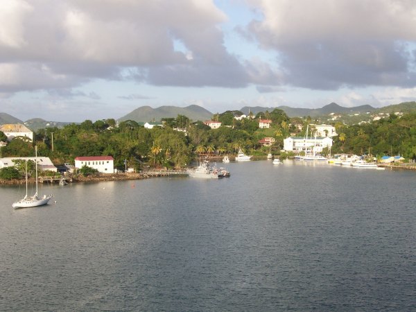 view of St Lucia