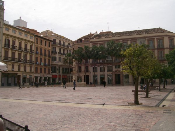 square in Malaga