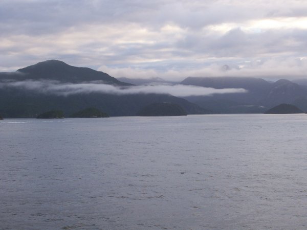 entering the fjords