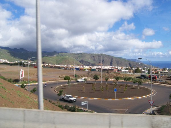roundabout in Tenerife