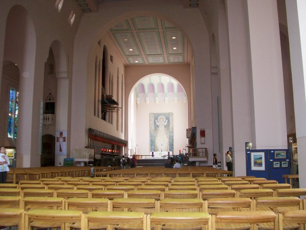 inside the cathedral
